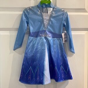 Disney Frozen Elsa Toddler Girls Halloween Costume Dress Size 2T